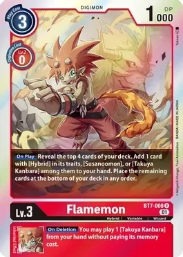 Flamemon - Next Adventure (BT07)
Next Adventure