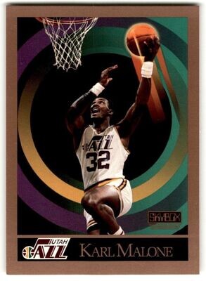 1990-91 SkyBox Karl Malone #282 Utah Jazz NBA