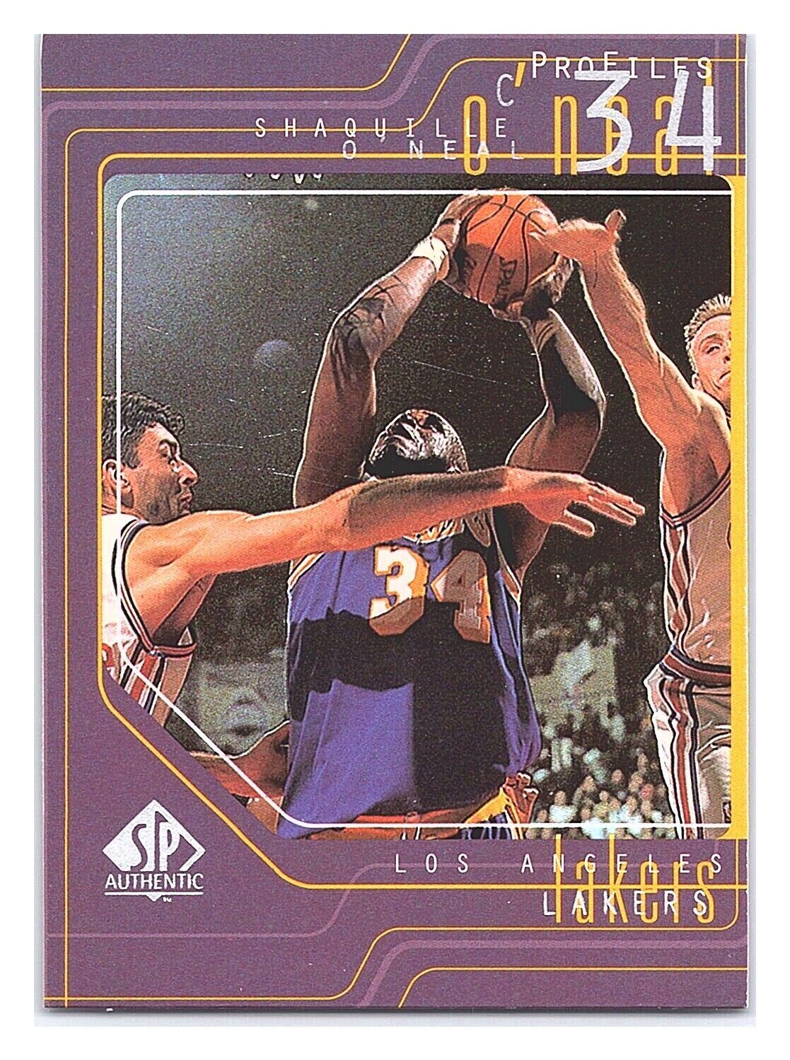 1997 SP Authentic #P23 Shaquille O&#39;Neal Profiles  NBA