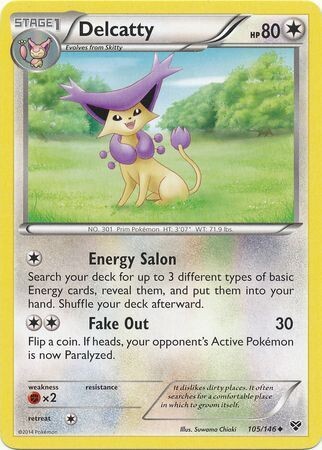 Delcatty - 105/146 - Uncommon
XY (Base Set) Singles