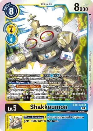 Shakkoumon - New Awakening (BT08) New Awakening Foil