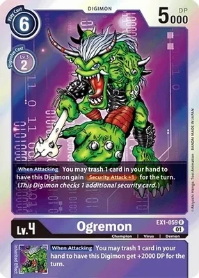 Ogremon - Classic Collection (EX01)
Classic Collection