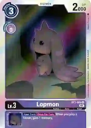 Lopmon - Next Adventure (BT07) Next Adventure Foil