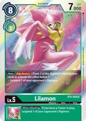 Lilamon - Great Legend (BT04)
Great Legend