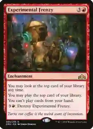 Experimental Frenzy - Guilds of Ravnica (GRN)
Guilds of Ravnica