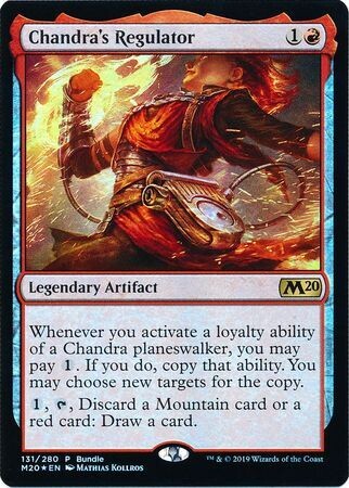 Chandra&#39;s Regulator 131/280 - Bundle Foil Promo
Magic: The Gathering Promo Cards