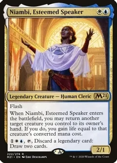 Niambi, Esteemed Speaker - Core Set 2021 (M21)
Core Set 2021
