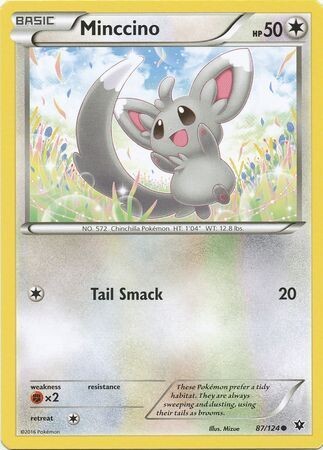 Minccino - 87/124 - Common
XY: Fates Collide Singles
