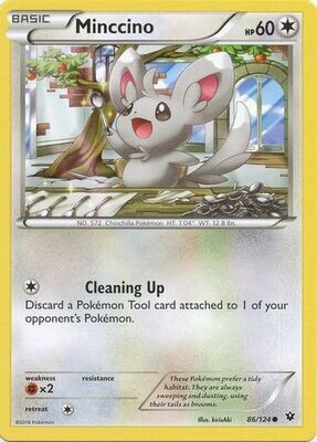 Minccino - 86/124 - Common
XY: Fates Collide Singles