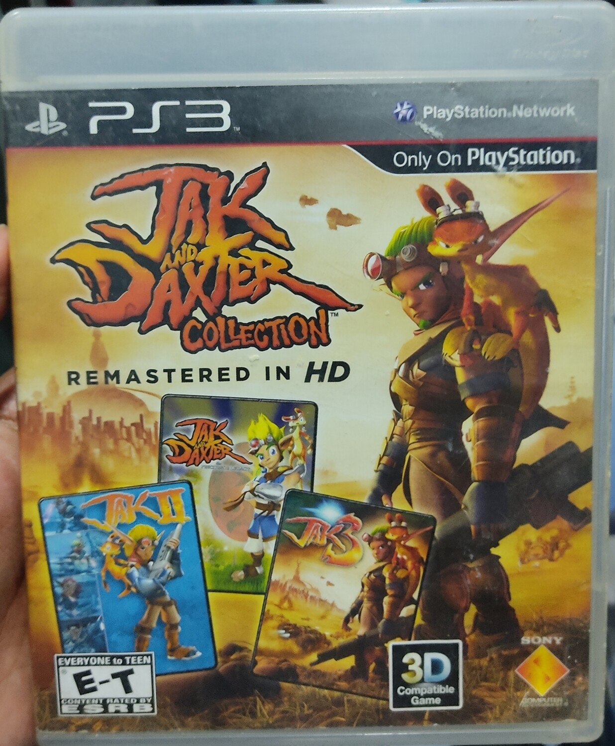 SJ Jak and Daxter Collection Remastered In HD Playstation 3 Usado