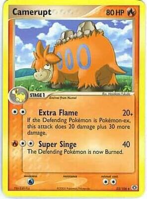 Camerupt - 23/106 - Uncommon
Ex Emerald Singles
