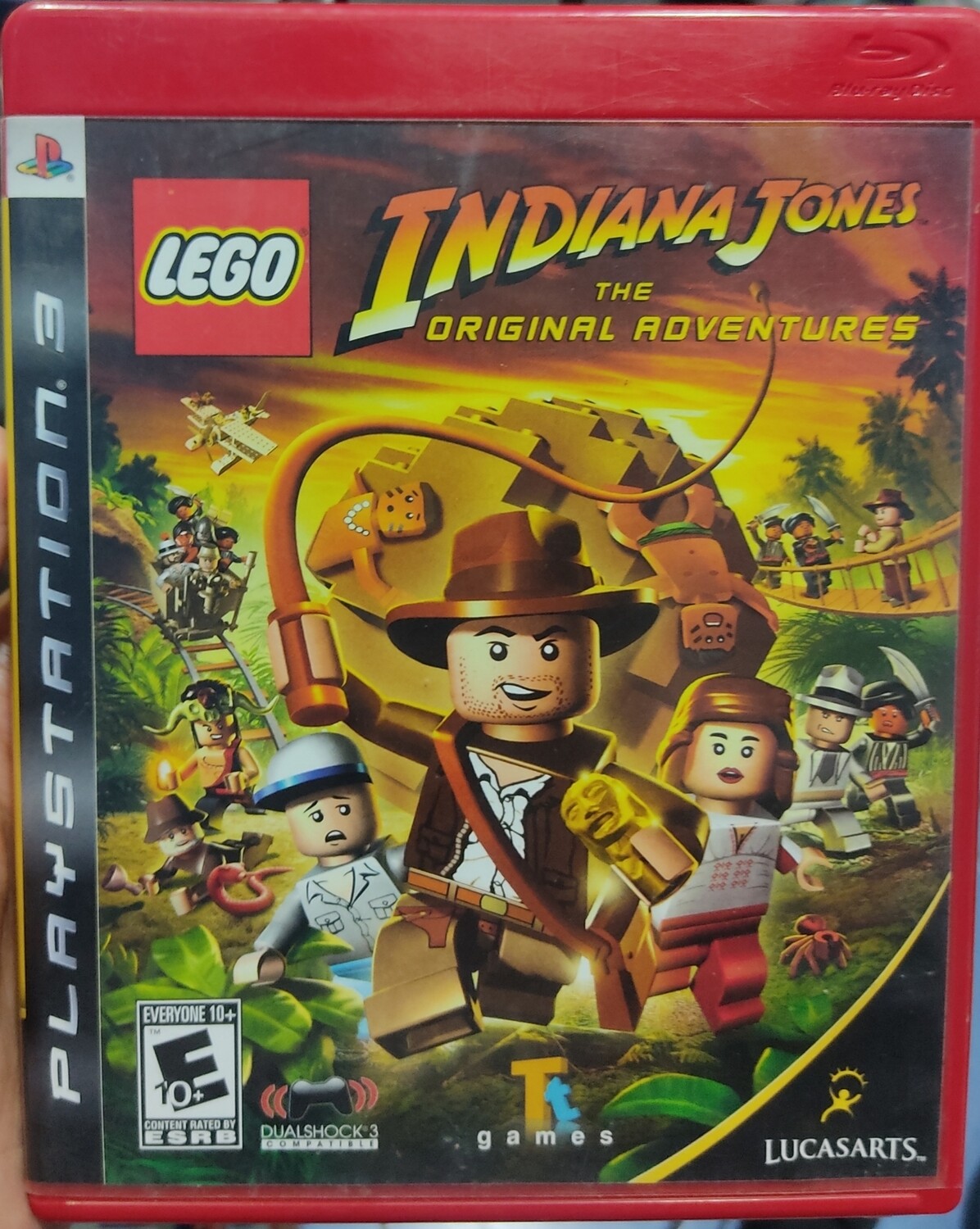 SJ Lego Indiana Jones Playstation 3 Usado Completo