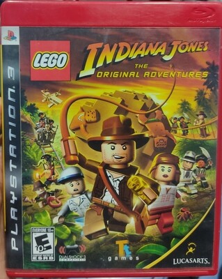 SJ Lego Indiana Jones Playstation 3 Usado Completo