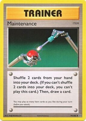 Maintenance - 79/108 - Uncommon XY: Evolutions Singles