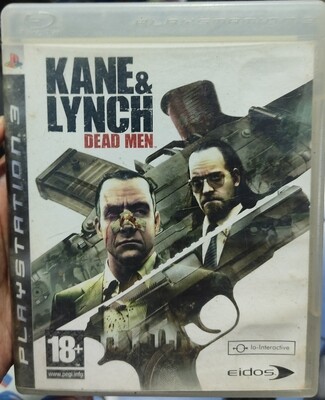 SJ Kane Lynch Dead Men Playstation 3 Usado