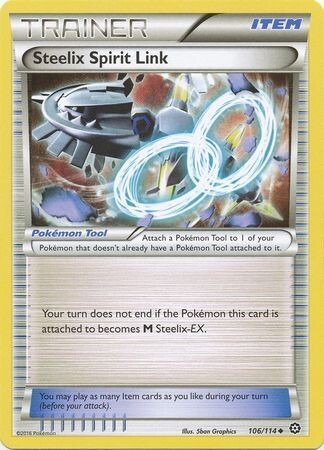 Steelix Spirit Link - 106/114 - Uncommon XY: Steam Siege Singles