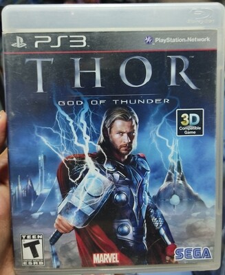 SJ Thor God of Thunder Playstation 3 Usado Completo