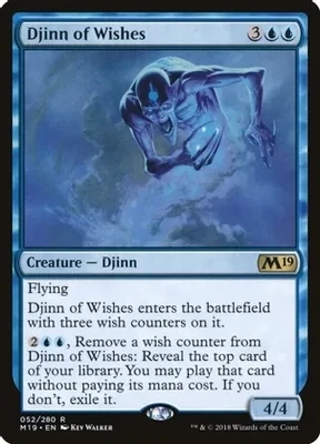 Djinn of Wishes - Core Set 2019 (M19)
Core Set 2019