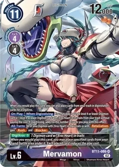 SH Mervamon (Alternate Art) - Dimensional Phase (BT11)
Dimensional Phase