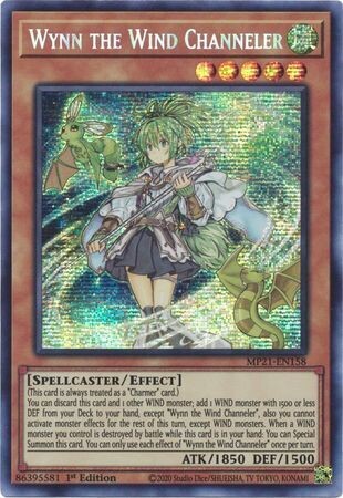 SH Wynn the Wind Channeler - MP21-EN158 - Prismatic Secret Rare 1st Edition
2021 Mega-Tin: Ancient Battles 1st Edition Singles