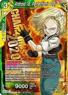 SH Android 18, Perfection&#39;s Prey - Promotion Cards (PR)
Promotion Cards
