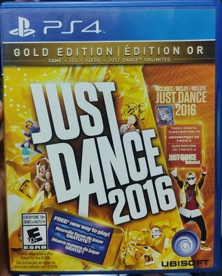 SJ4 Just Dance 2016 Playstation 4 Usado Completo