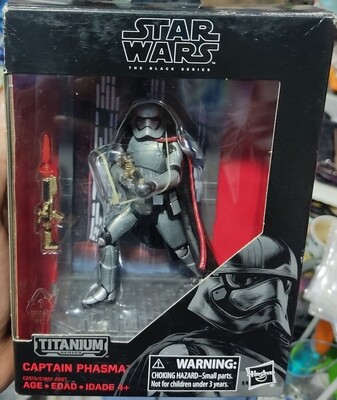 SJ5 Captain Phasma Titanium Series Star Wars Figura