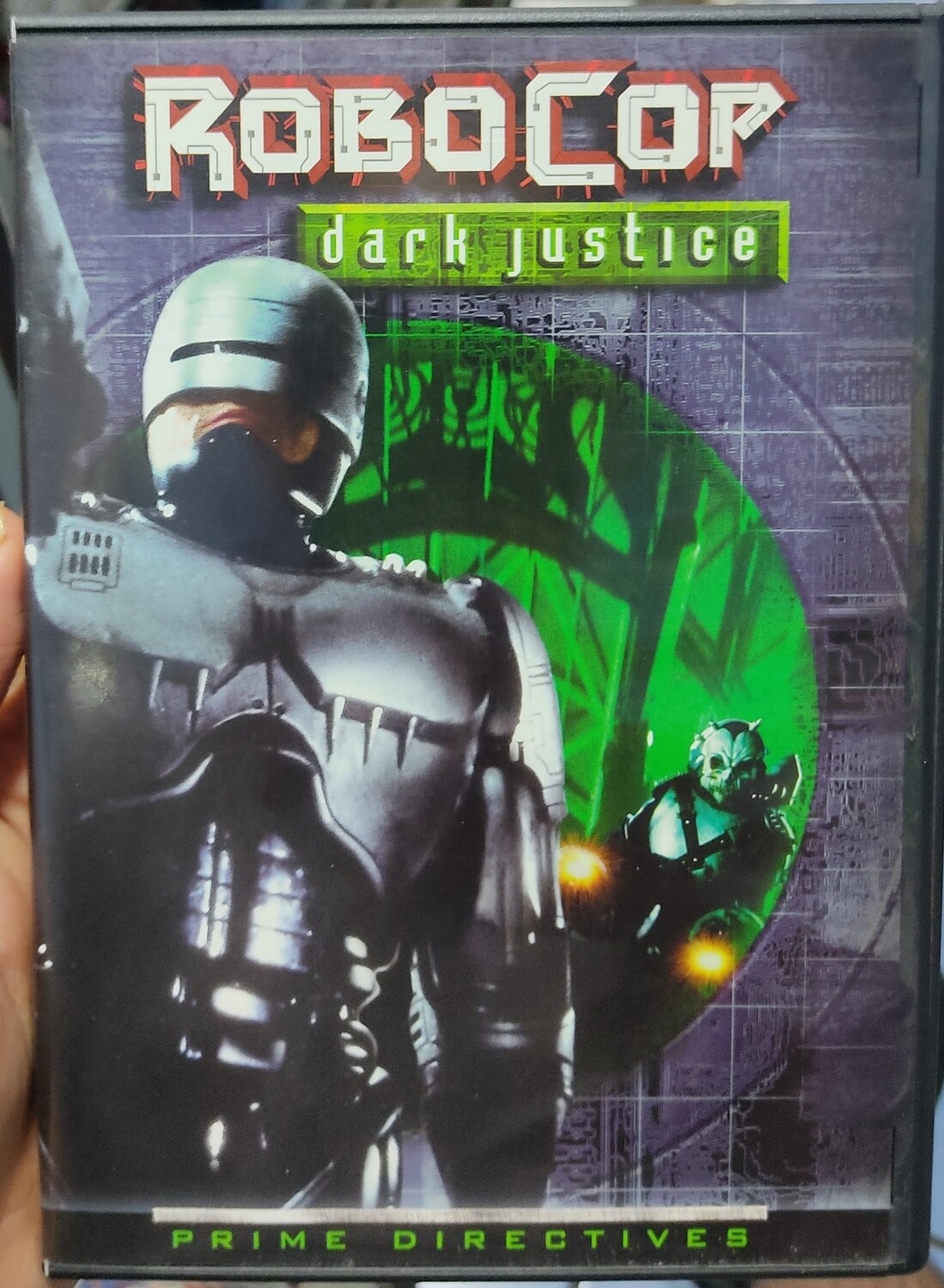 SJ Robocop Dark Justice DVD Usado Completo