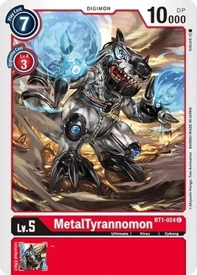 MetalTyrannomon - Release Special Booster (BT01-03)
Release Special Booster