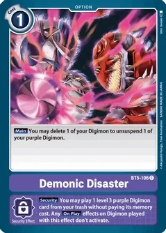 Demonic Disaster - Battle of Omni (BT05)
Battle of Omni