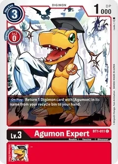 Agumon Expert - Release Special Booster (BT01-03)
Release Special Booster
