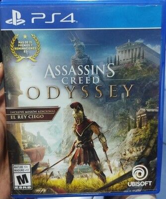 SJ Assassin&#39;s Creed Odyssey Playstation 4 Usado Completo