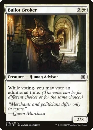 Ballot Broker 013/221 - Conspiracy: Take the Crown (CN2) (Español)