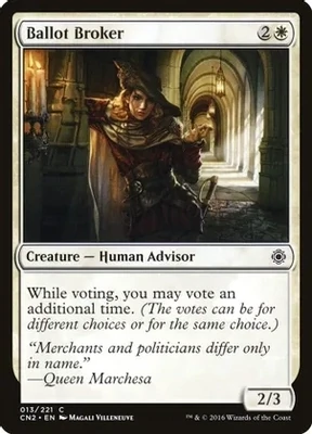 Ballot Broker 013/221 - Conspiracy: Take the Crown (CN2) (Español)