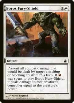 Boros Fury-Shield - Ravnica: City of Guilds (RAV) Ravnica: City of Guilds