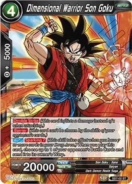 Dimensional Warrior Son Goku - Miraculous Revival (DBS-B05)
Miraculous Revival