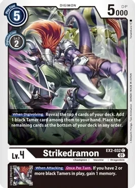 Strikedramon - Digital Hazard (EX02) Digital Hazard