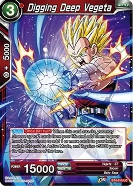 Digging Deep Vegeta - Colossal Warfare (DBS-B04)
Colossal Warfare