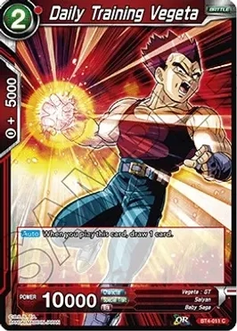 Daily Training Vegeta - Colossal Warfare (DBS-B04)
Colossal Warfare