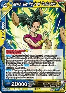Kefla, the Peak of Perfection - Assault of the Saiyans (DBS-B07)
Assault of the Saiyans