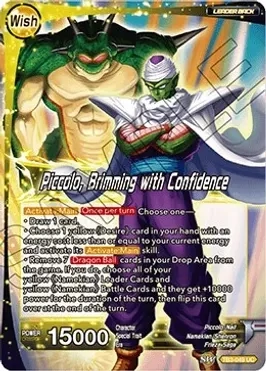 Dende // Piccolo, Brimming with Confidence - Clash of Fates (DBS-TB03)
Clash of Fates