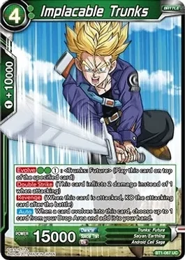 Implacable Trunks - Galactic Battle (DBS-B01)
Galactic Battle