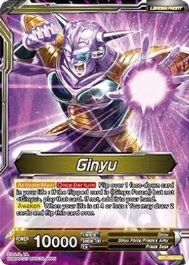 Ginyu // Ginyu, The Malicious Transformation - Galactic Battle (DBS-B01)
Galactic Battle