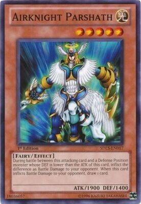 SH Airknight Parshath - SDLS-EN017 - Common 1st Edition
Structure Deck: Lost Sanctuary 1st Edition Singles
