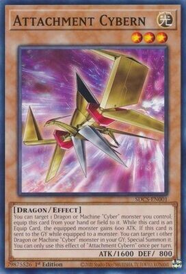 Attachment Cybern - SDCS-EN001 - Common 1st Edition
Structure Deck: Cyber Strike 1st Edition Singles