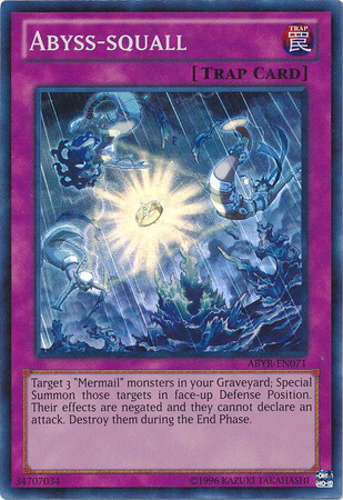 Abyss-squall - ABYR-EN071 - Super Rare Unlimited Abyss Rising Unlimited Singles