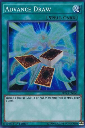 Advance Draw - DESO-EN056 - Super Rare 1st Edition Destiny Soldiers 1st Edition Singles