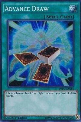 Advance Draw - DESO-EN056 - Super Rare 1st Edition Destiny Soldiers 1st Edition Singles