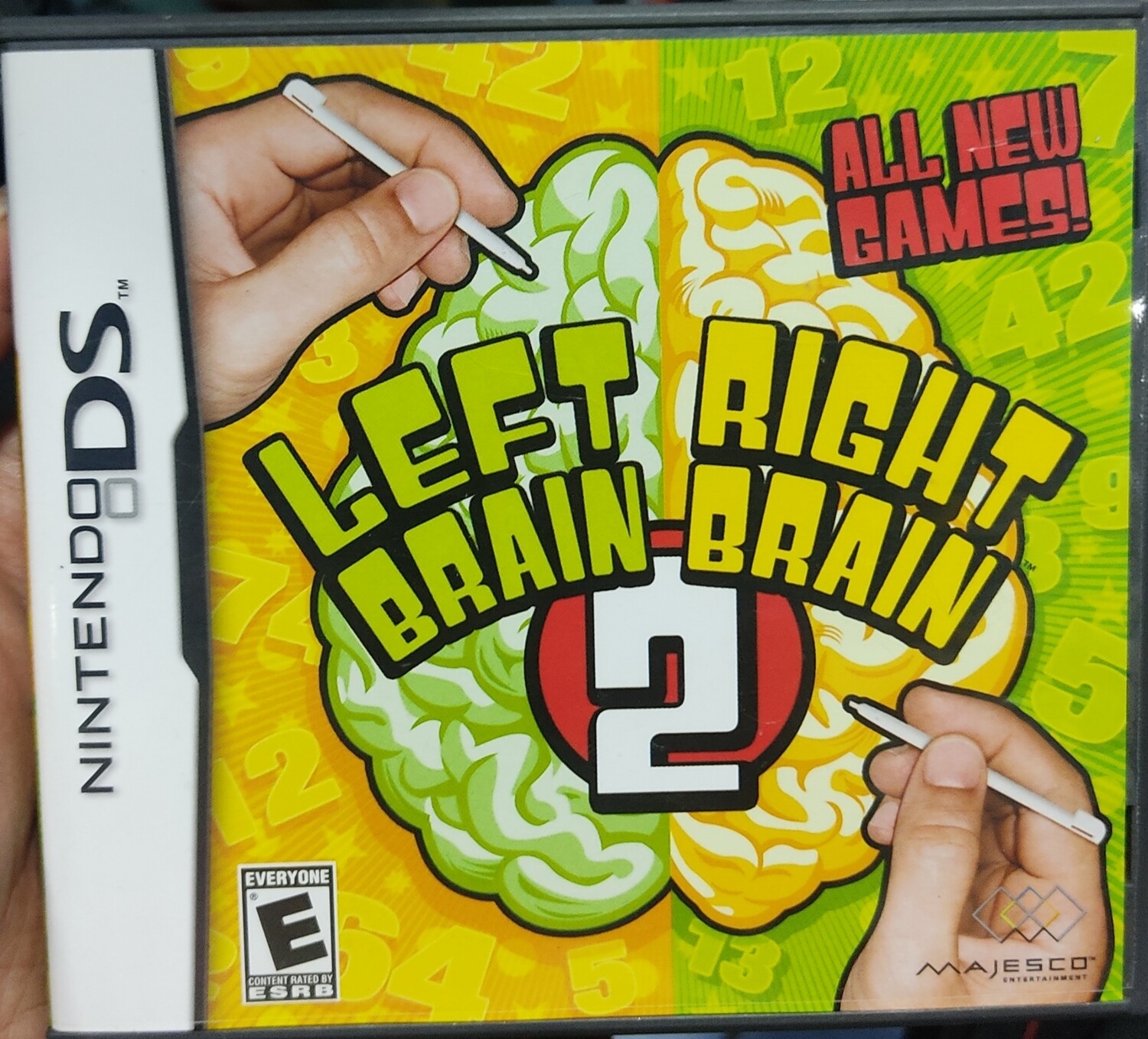 SJ2 Left Brain Right Brain Nintendo DS Usado Completo