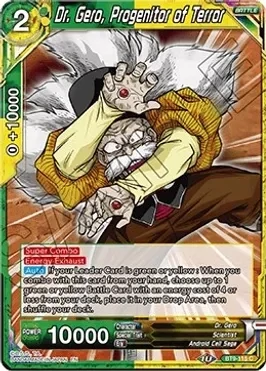 Dr. Gero, Progenitor of Terror - Universal Onslaught (DBS-B09)
Universal Onslaught